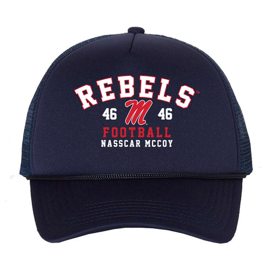 Ole Miss - NCAA Football : Nasscar Mccoy - Trucker Hat-0