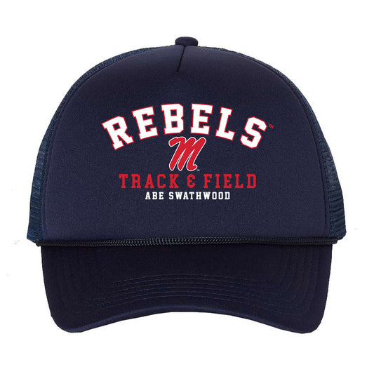 Ole Miss - NCAA Men's Track & Field : Abe Swathwood - Trucker Hat-0