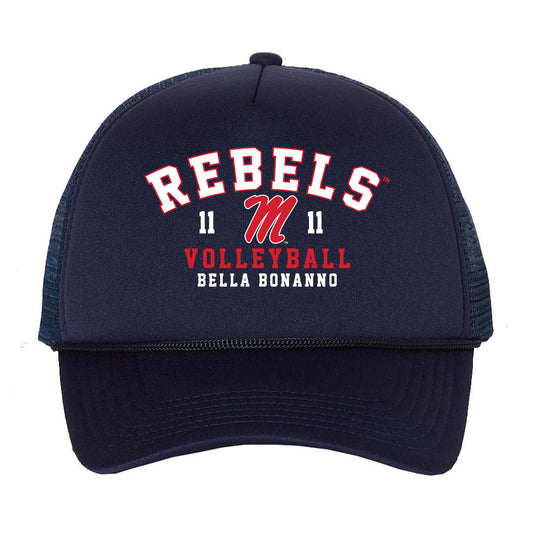 Ole Miss - NCAA Women's Volleyball : Bella Bonanno - Trucker Hat-0