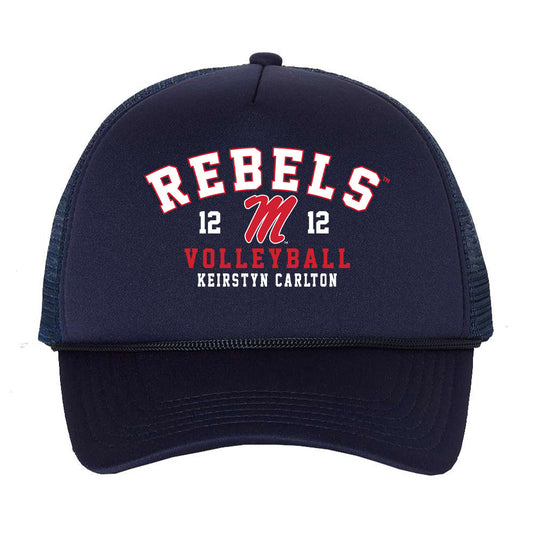 Ole Miss - NCAA Women's Volleyball : Keirstyn Carlton - Trucker Hat-0