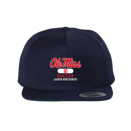 Ole Miss - NCAA Women's Soccer : Lauren Montgomery -  Snapback Hat