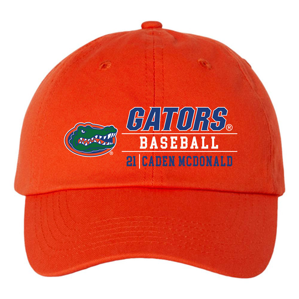 Florida - NCAA Baseball : Caden McDonald - Dad Hat