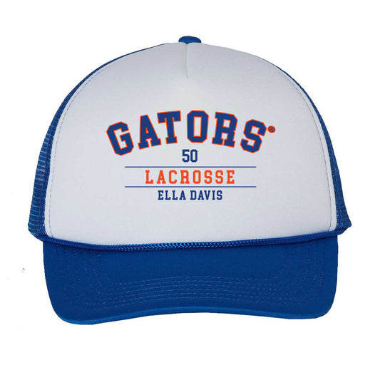 Florida - NCAA Women's Lacrosse : Ella Davis - Trucker Hat-0