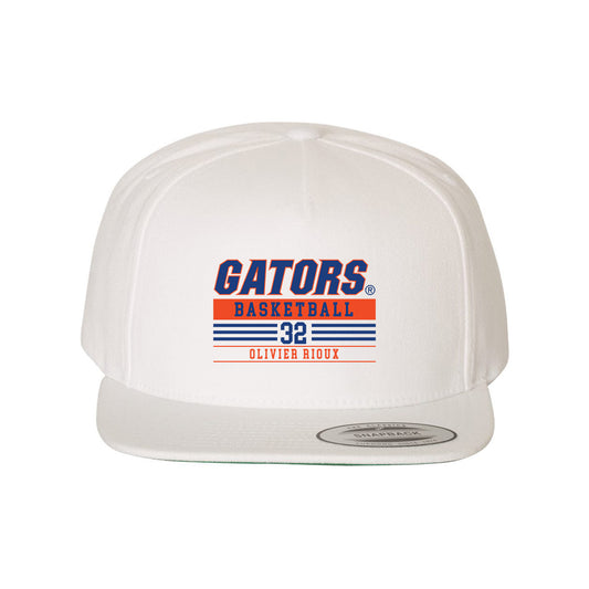 Florida - NCAA Men's Basketball : Olivier Rioux - Snapback Hat