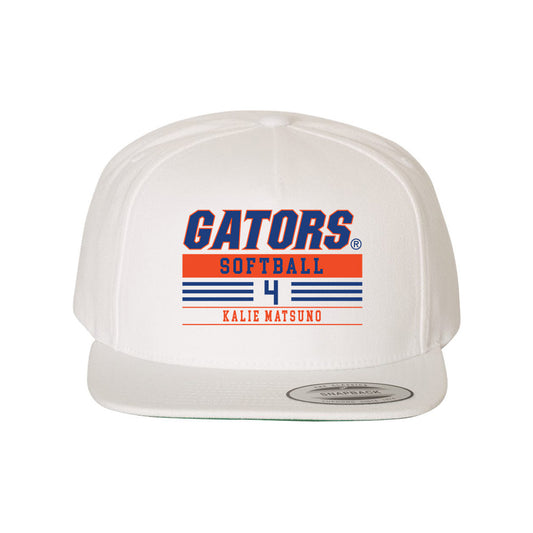 Florida - NCAA Softball : Kalie Matsuno - Snapback Hat-0