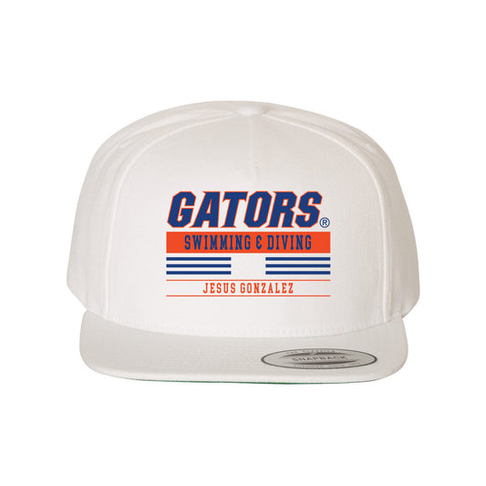 Florida - NCAA Men's Swimming & Diving : Jesus Gonzalez - Snapback Hat-0