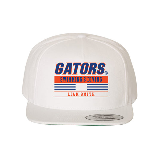 Florida - NCAA Men's Swimming & Diving : Liam Smith - Snapback Hat-0