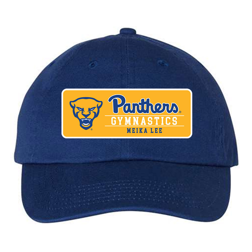 Pittsburgh - NCAA Women's Gymnastics : Meika Lee - Dad Hat-0