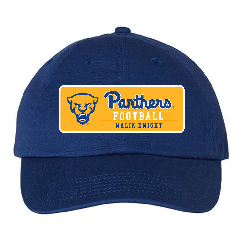 Pittsburgh - NCAA Football : Malik Knight - Dad Hat-0