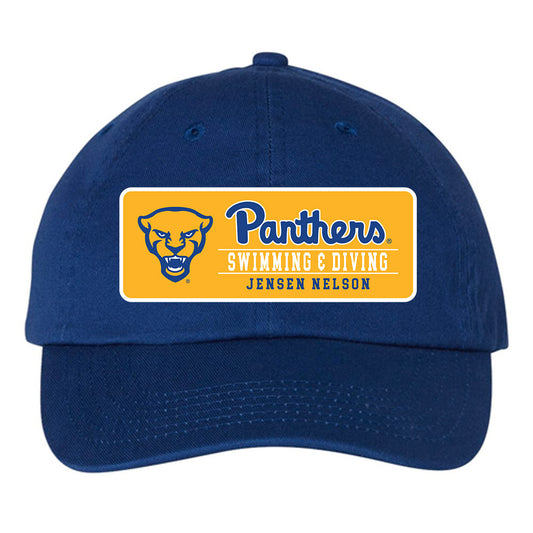 Pittsburgh - NCAA Men's Swimming & Diving : Jensen Nelson - Dad Hat