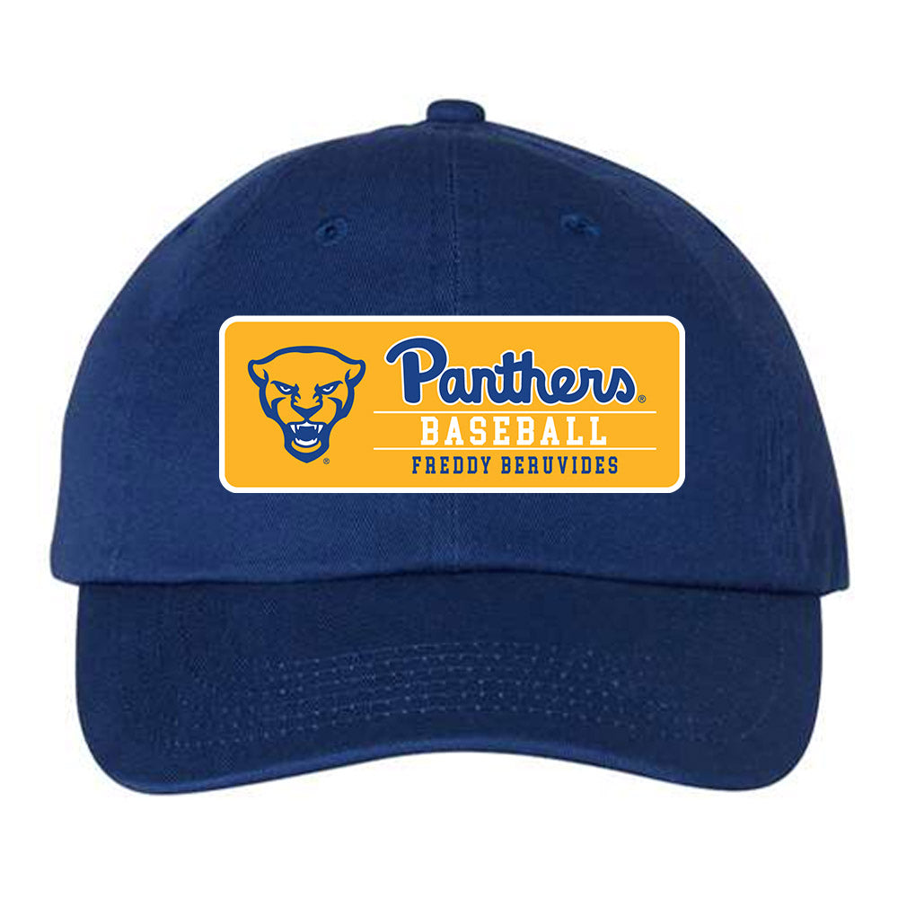 Pittsburgh - NCAA Baseball : Freddy Beruvides - Dad Hat-0