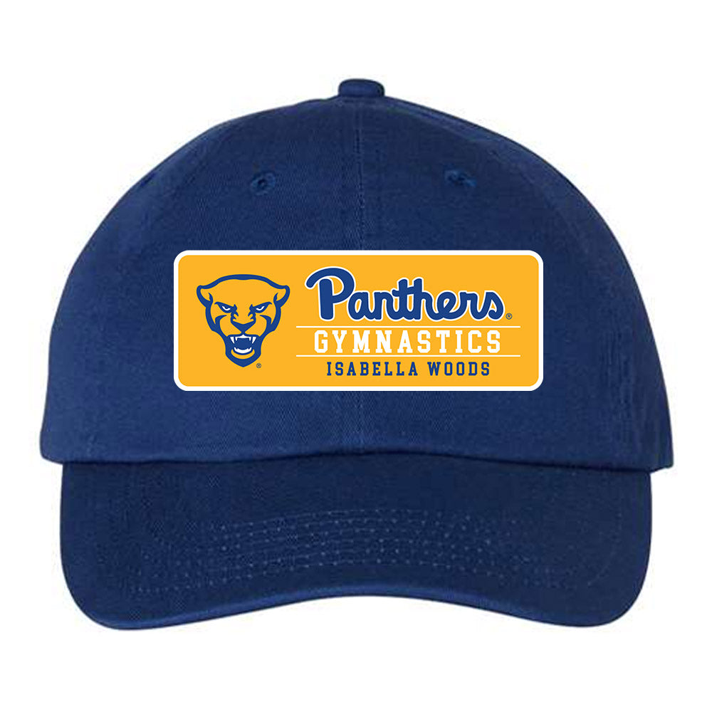 Pittsburgh - NCAA Women's Gymnastics : Isabella Woods - Dad Hat-0