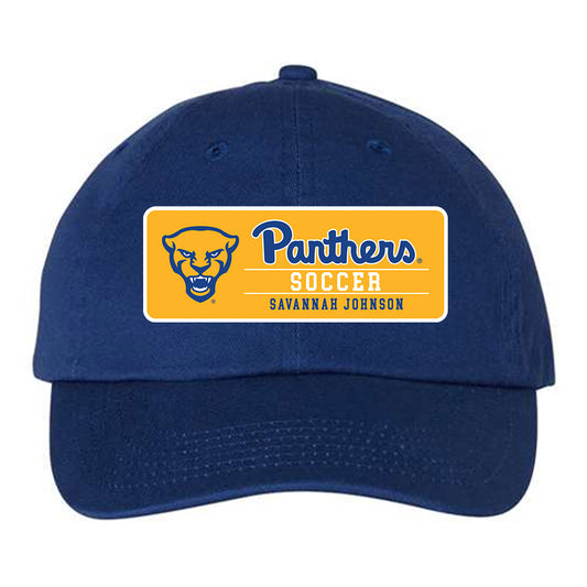 Pittsburgh - NCAA Women's Soccer : Savannah Johnson - Dad Hat-0