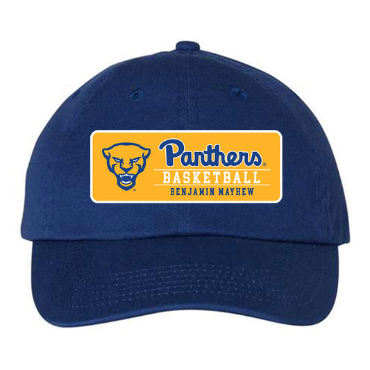 Pittsburgh - NCAA Men's Basketball : Benjamin Mayhew - Dad Hat-0