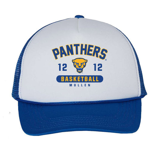 Pittsburgh - NCAA Men's Basketball : Kieran Mullen - Trucker Hat-0