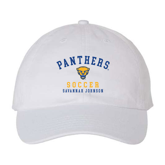 Pittsburgh - NCAA Women's Soccer : Savannah Johnson - Dad Hat-0
