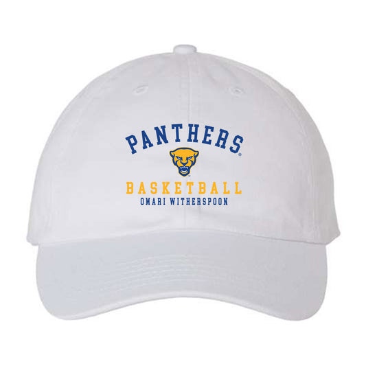 Pittsburgh - NCAA Men's Basketball : Omari Witherspoon - Dad Hat-0