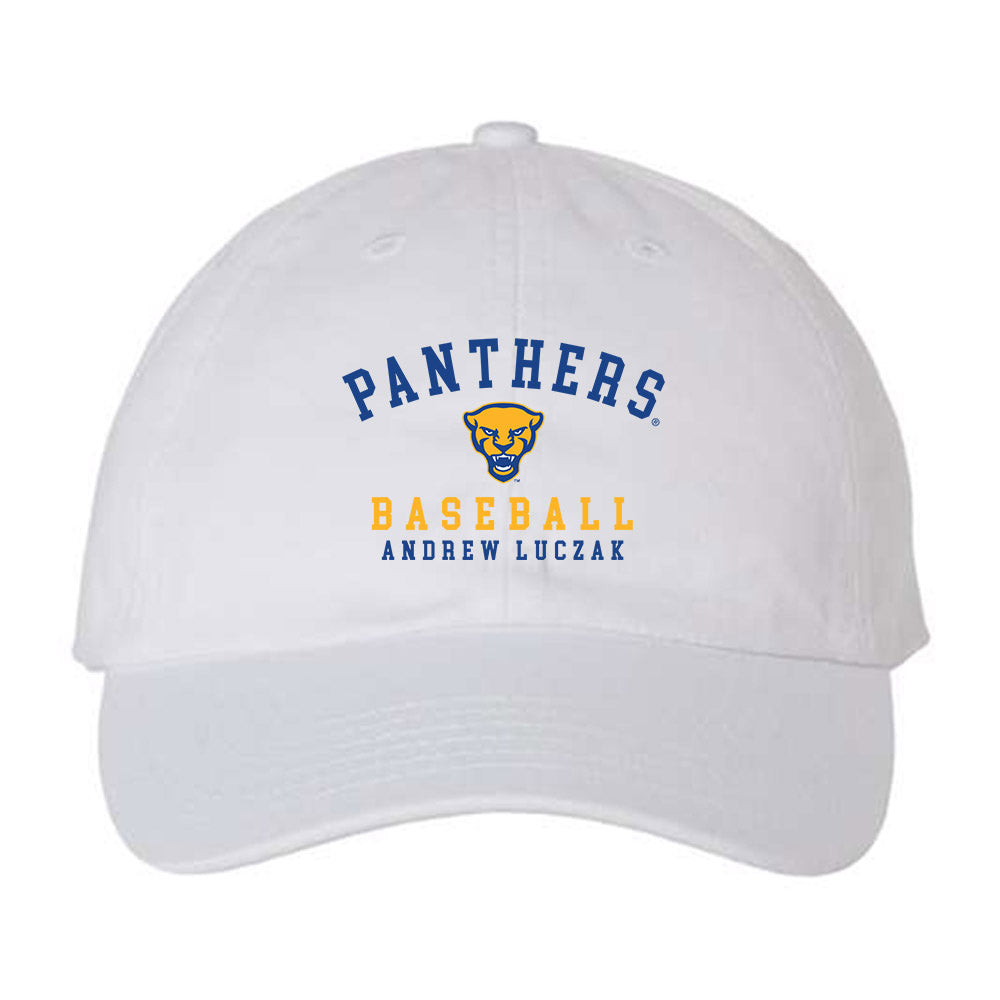 Pittsburgh - NCAA Baseball : Andrew Luczak - Dad Hat-0