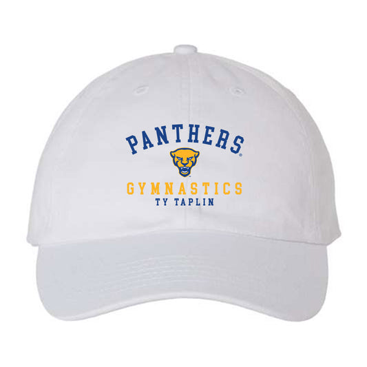 Pittsburgh - NCAA Women's Gymnastics : Ty Taplin - Dad Hat-0