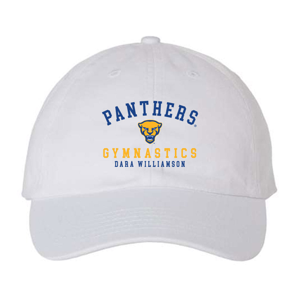 Pittsburgh - NCAA Women's Gymnastics : Dara Williamson - Dad Hat-0