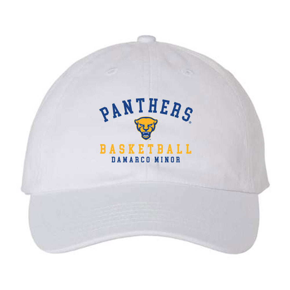 Pittsburgh - NCAA Men's Basketball : Damarco Minor - Dad Hat-0