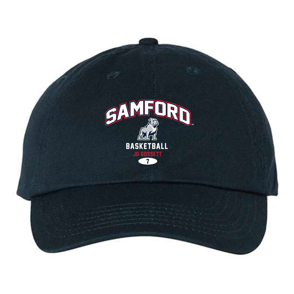 Samford - NCAA Men's Basketball : JD Gossett - Dad Hat-0