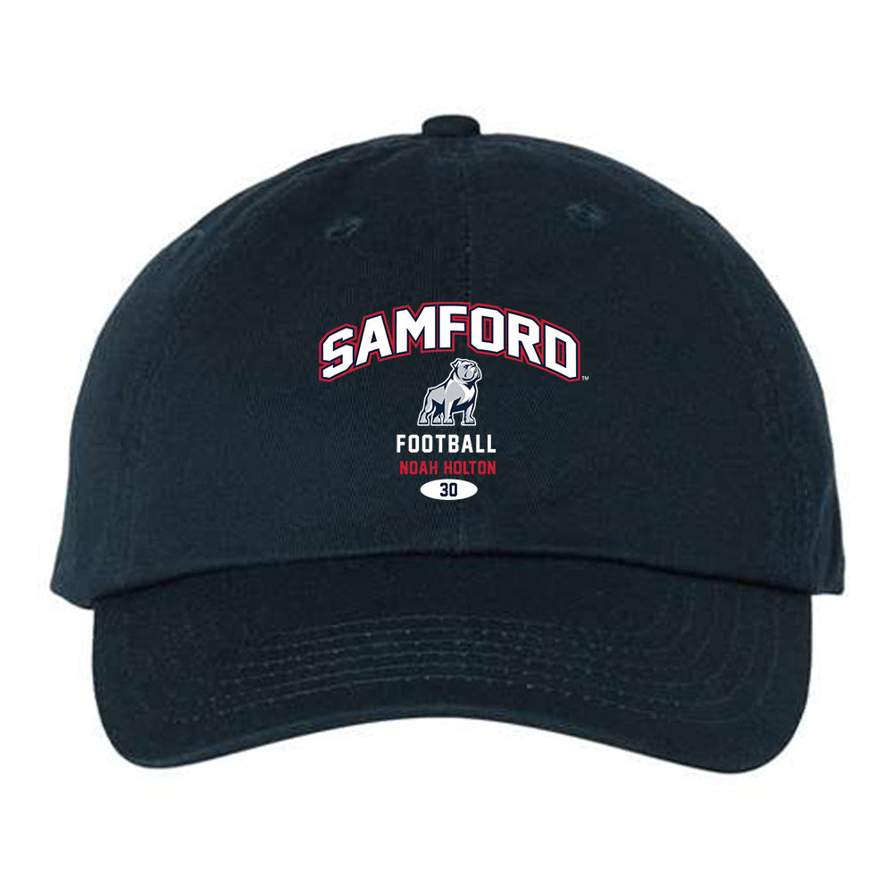 Samford - NCAA Football : Noah Holton - Dad Hat-0