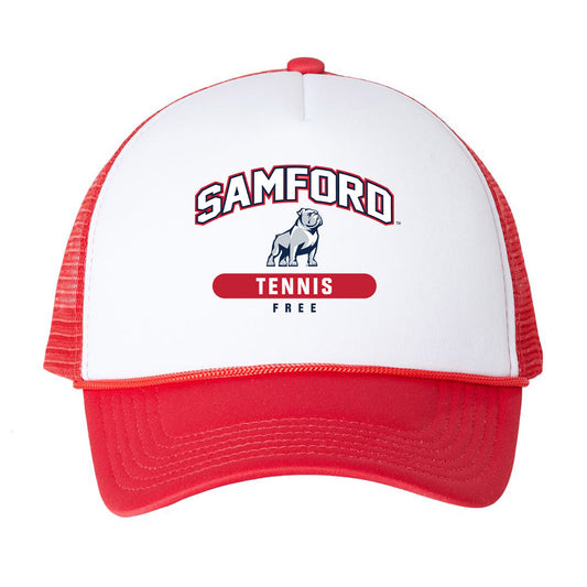 Samford - NCAA Men's Tennis : Parker Free - Trucker Hat-0