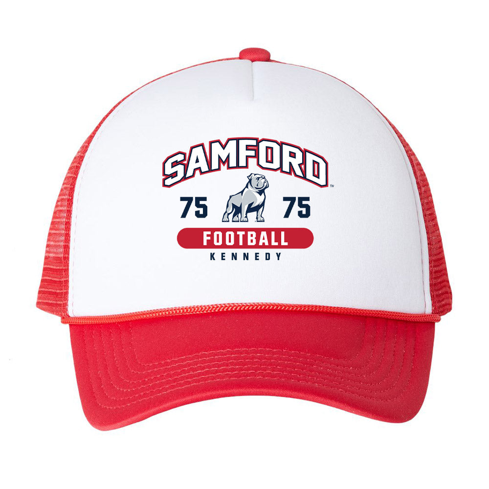 Samford - NCAA Football : Shawn Kennedy - Trucker Hat-0