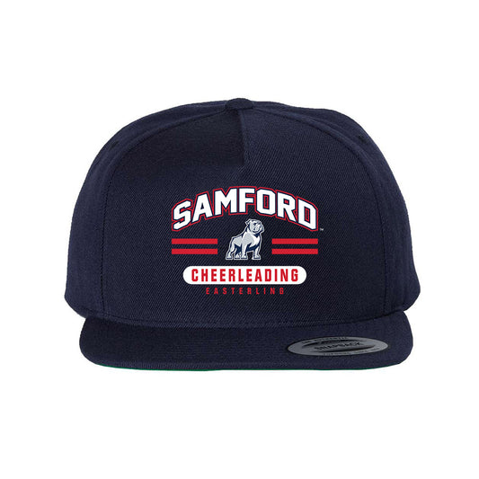 Samford - NCAA Cheerleading : Campbell Easterling - Snapback Hat-0