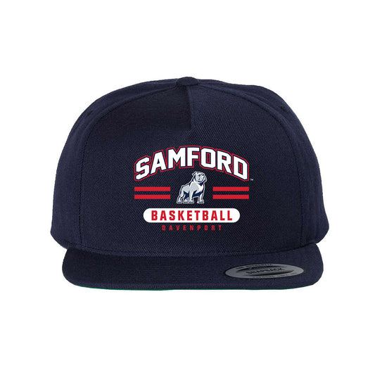 Samford - NCAA Men's Basketball : Cooper Davenport - Snapback Hat-0