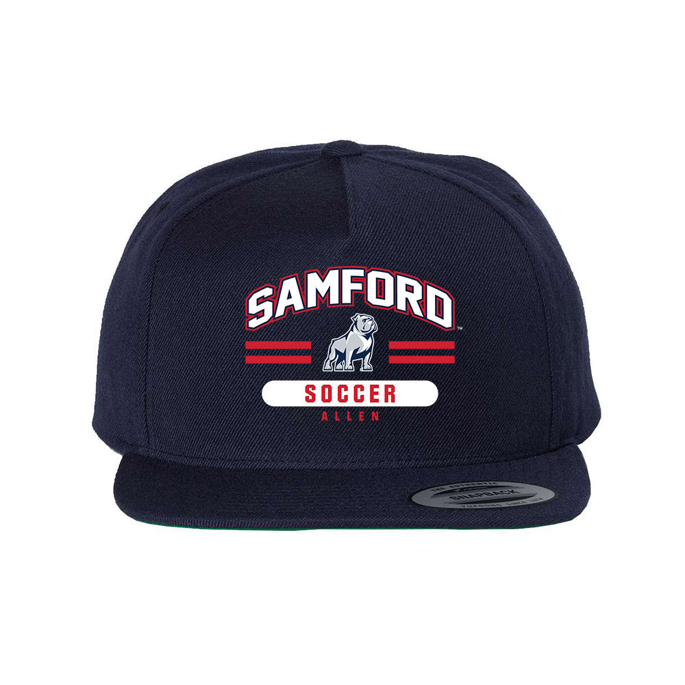 Samford - NCAA Women's Soccer : bekah allen - Snapback Hat-0