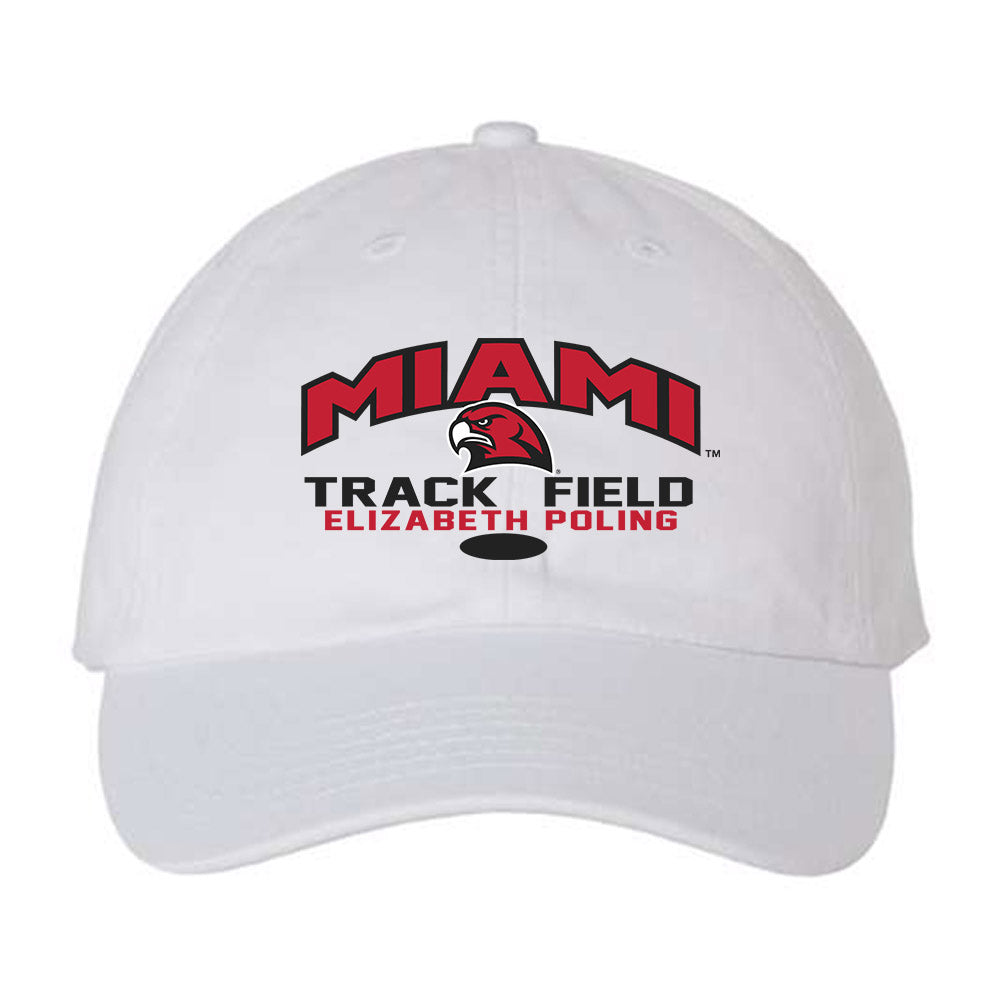 Miami of Ohio - NCAA Women's Track & Field : Elizabeth Poling - Dad Hat-0