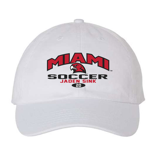Miami of Ohio - NCAA Women's Soccer : Jaden Sink - Dad Hat-0