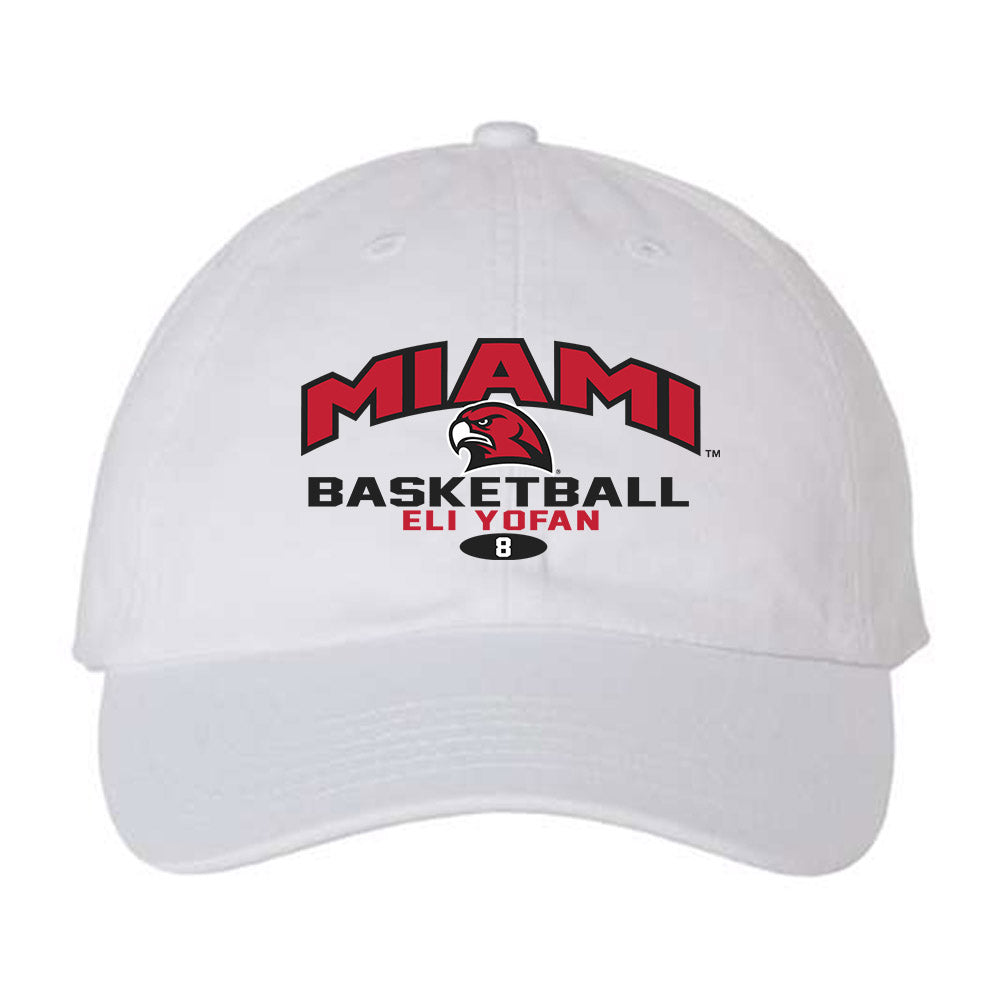 Miami of Ohio - NCAA Men's Basketball : Eli Yofan - Dad Hat-0