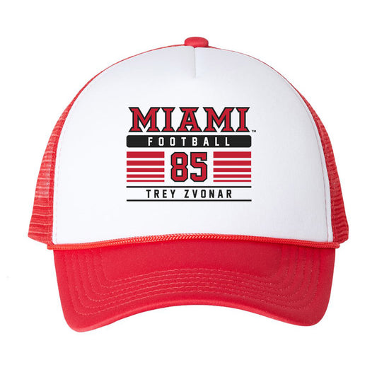 Miami of Ohio - NCAA Football : Trey Zvonar - Trucker Hat-0