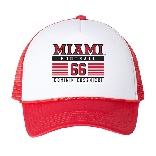 Miami of Ohio - NCAA Football : Dominik Kosznicki - Trucker Hat-0