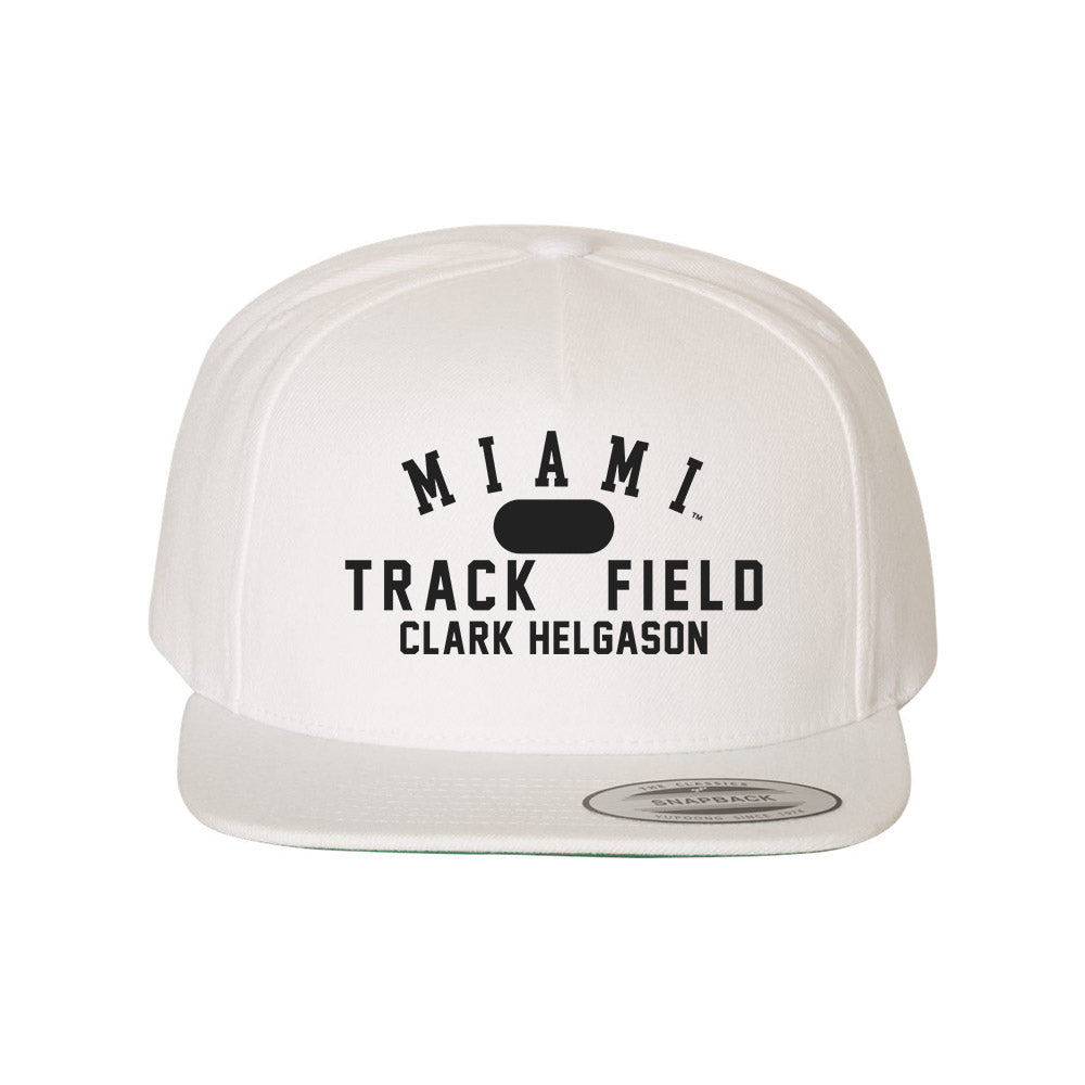Miami of Ohio - NCAA Men's Track & Field : Clark Helgason - Snapback Hat-0