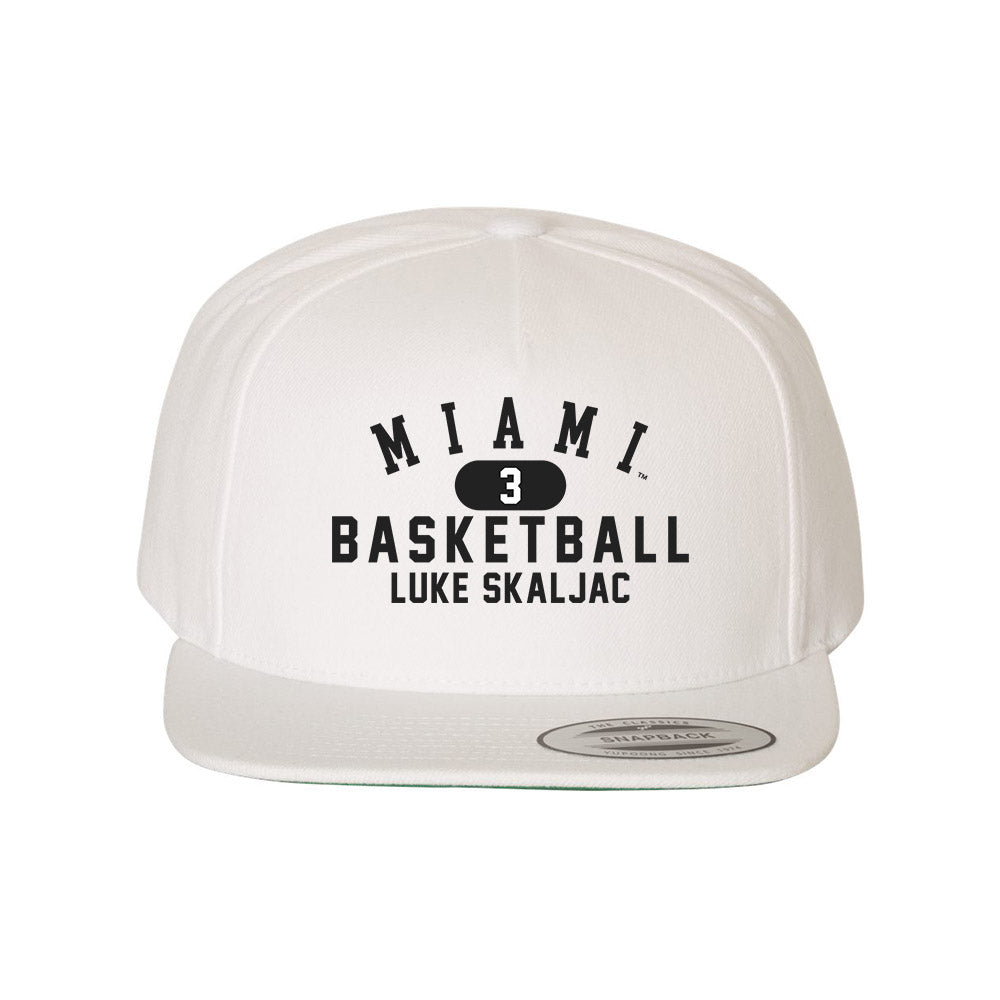 Miami of Ohio - NCAA Men's Basketball : Luke Skaljac - Snapback Hat-0