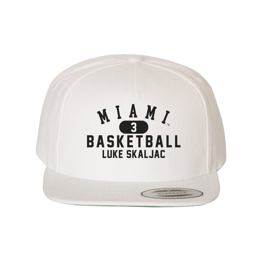 Miami of Ohio - NCAA Men's Basketball : Luke Skaljac - Snapback Hat-0