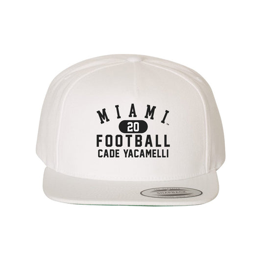 Miami of Ohio - NCAA Football : Cade Yacamelli - Snapback Hat-0