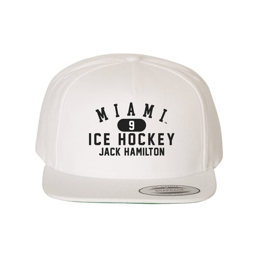 Miami of Ohio - NCAA Men's Ice Hockey : Jack Hamilton - Snapback Hat-0