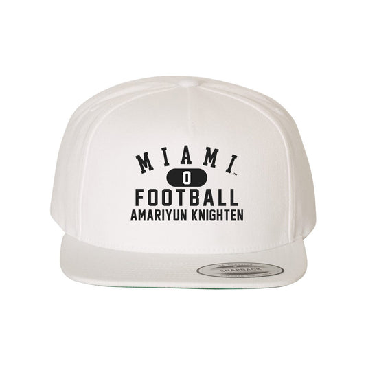 Miami of Ohio - NCAA Football : Amariyun Knighten - Snapback Hat-0