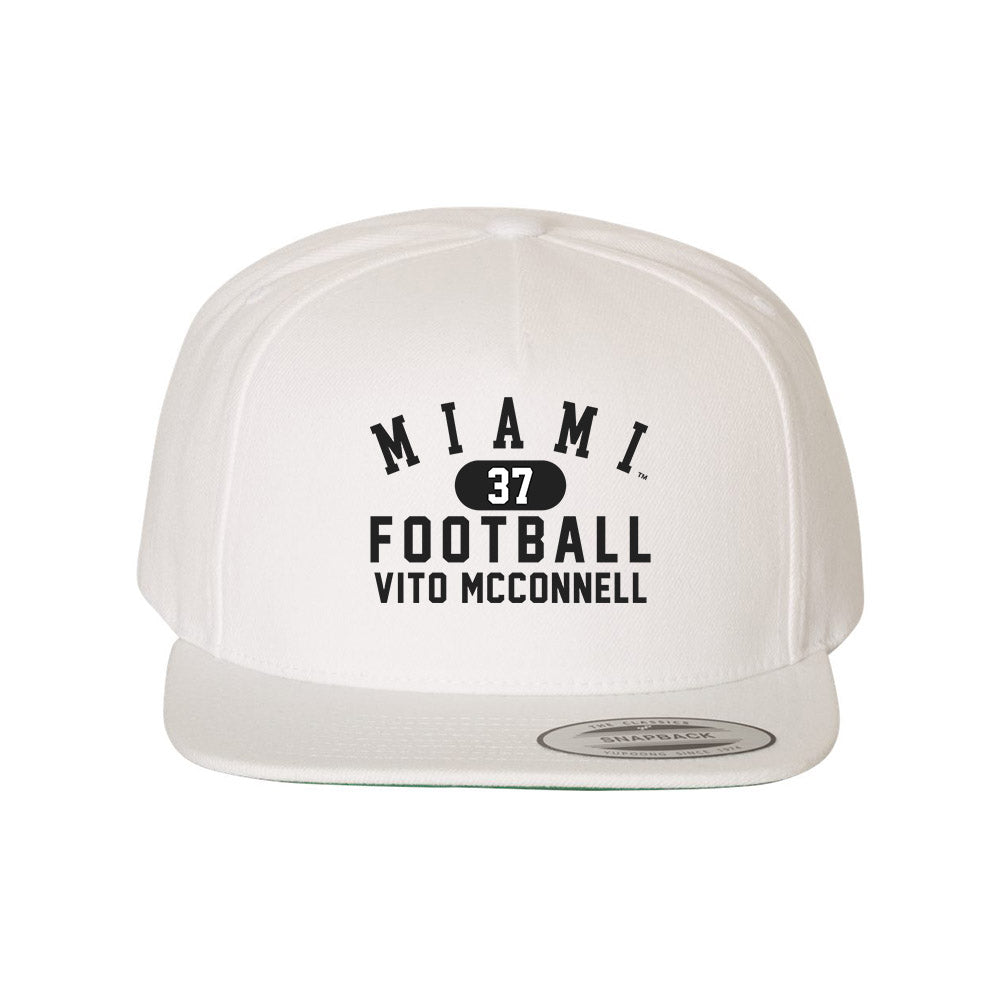 Miami of Ohio - NCAA Football : Vito McConnell - Snapback Hat-0