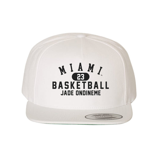 Miami of Ohio - NCAA Women's Basketball : Jade Ondineme - Snapback Hat-0