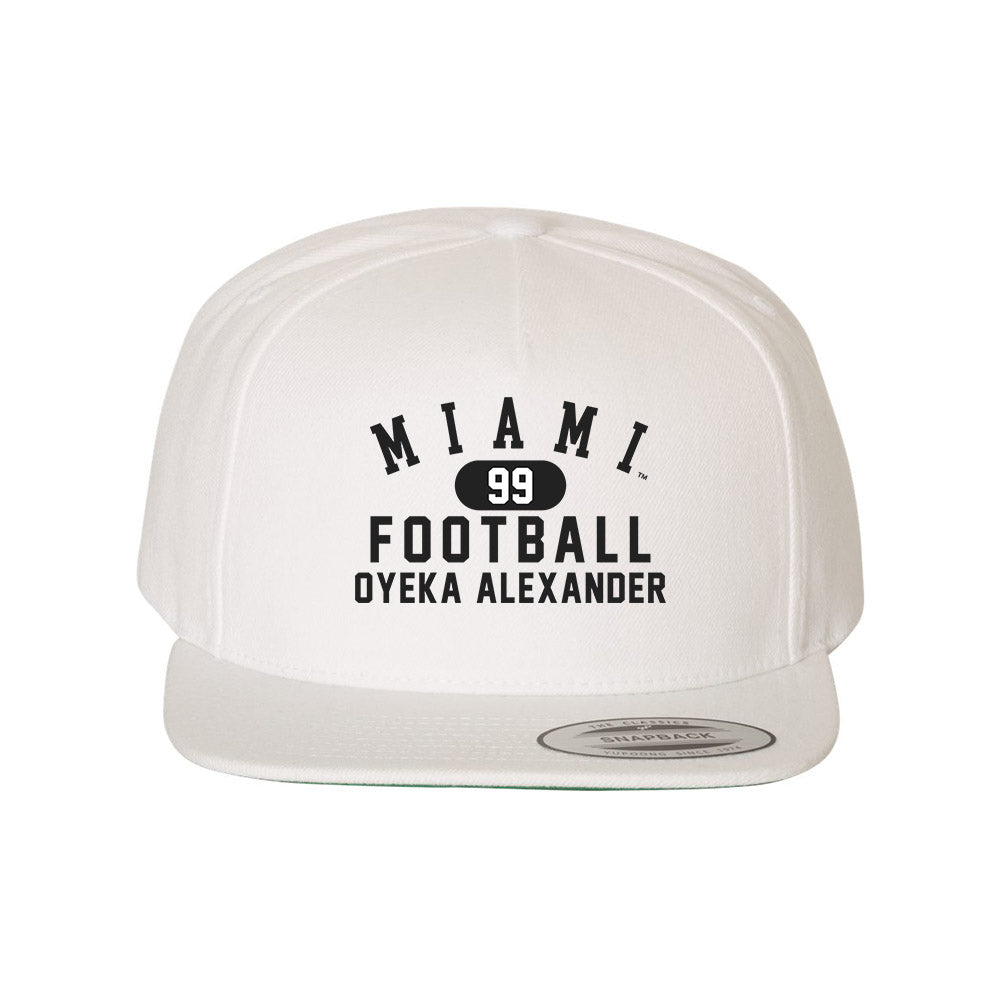 Miami of Ohio - NCAA Football : Oyeka Alexander - Snapback Hat-0