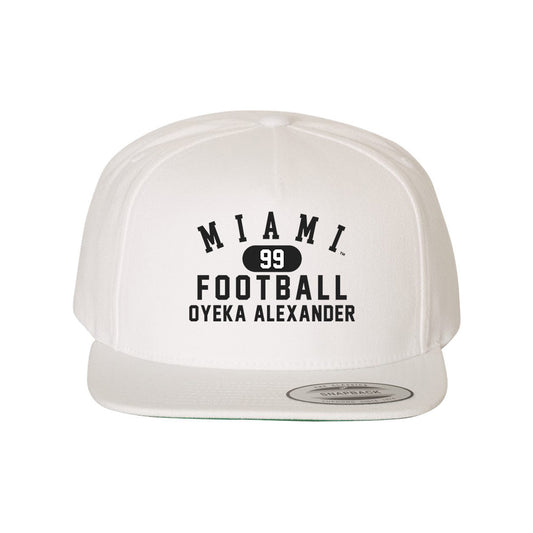 Miami of Ohio - NCAA Football : Oyeka Alexander - Snapback Hat-0