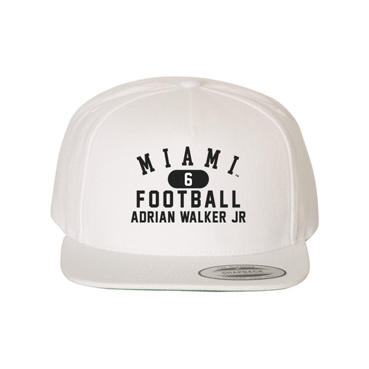 Miami of Ohio - NCAA Football : Adrian Walker Jr - Snapback Hat-0