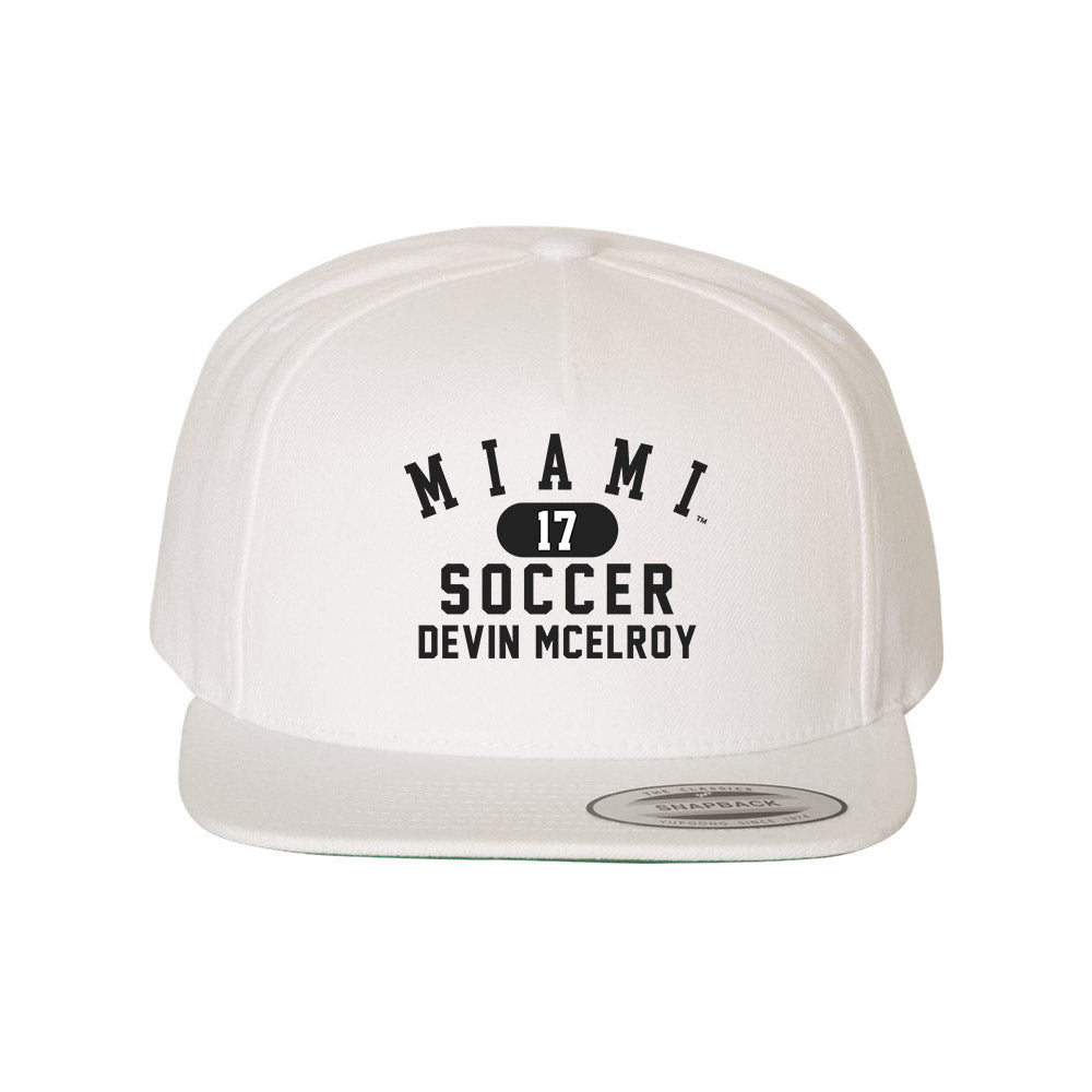 Miami of Ohio - NCAA Women's Soccer : Devin McElroy - Snapback Hat-0