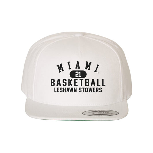 Miami of Ohio - NCAA Men's Basketball : Leshawn Stowers - Snapback Hat-0